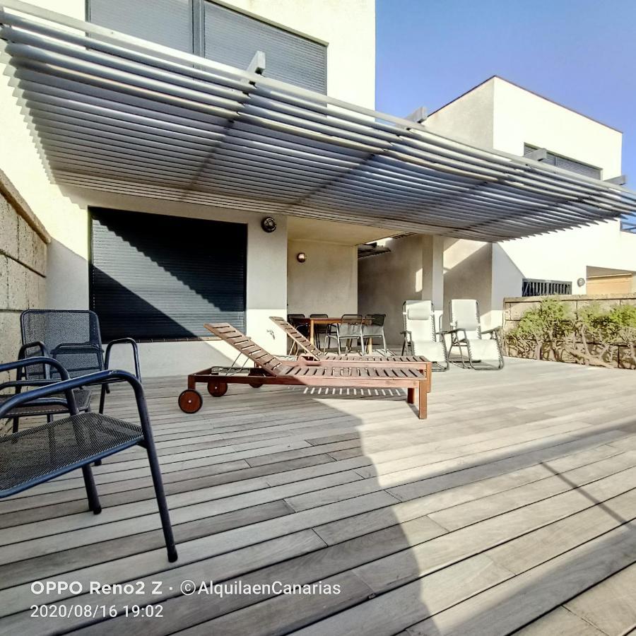 Alquilaencanarias El Medano Spectacular Terrace And Sea Views A المظهر الخارجي الصورة